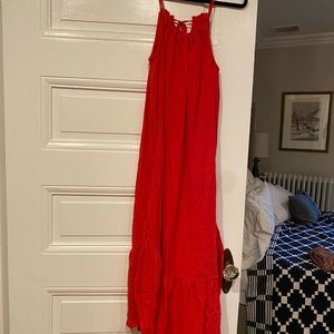 Xirena red regan dress xs